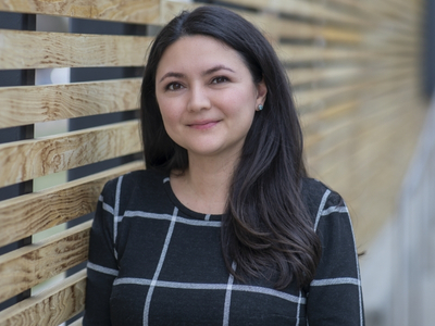 Dr. Gallegos smiling