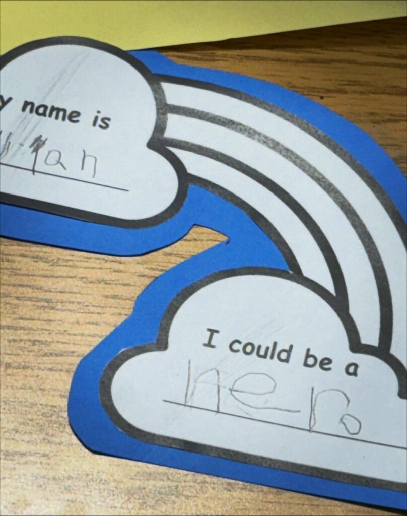 student art dream clouds